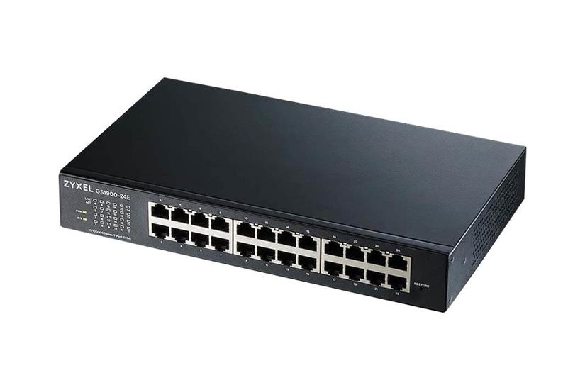 Zyxel Gs1900 Series Gs1900-24e - Switch - 24 Porte - Smart - Monterbar På Stativ