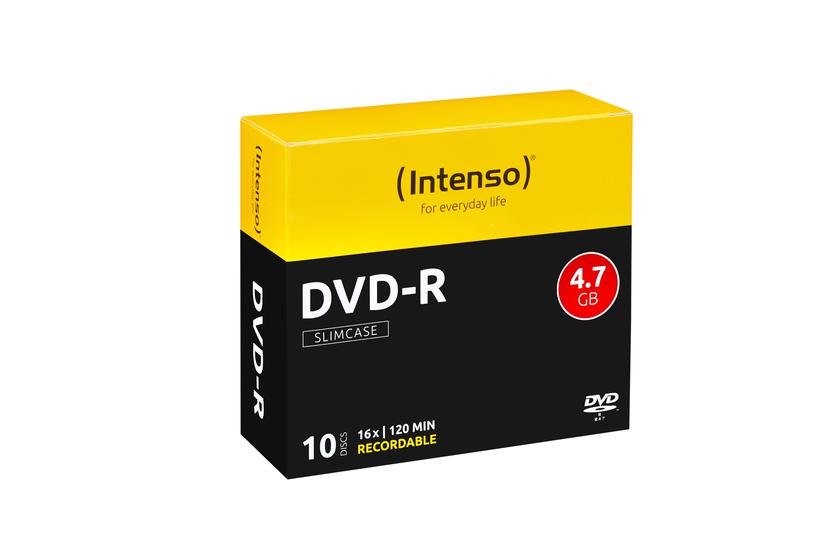 Intenso - Dvd-r X 10 - 4.7 Gb - Lagringsmedie