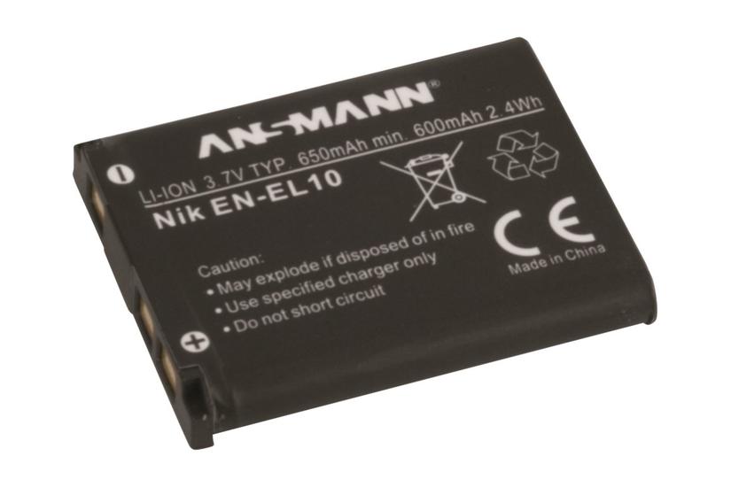 Ansmann A-nik En El 10 Batteri - Li-ion