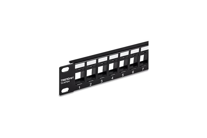 Trendnet Tc-kp24 - Patchpanel (blank) - 1u - 19"