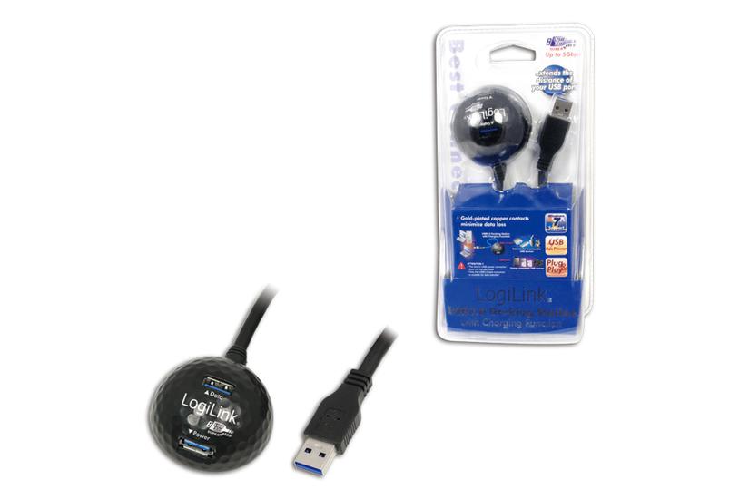 Logilink - Usb Forlængerkabel - Usb Type A Til Usb Type A - 1.2 M