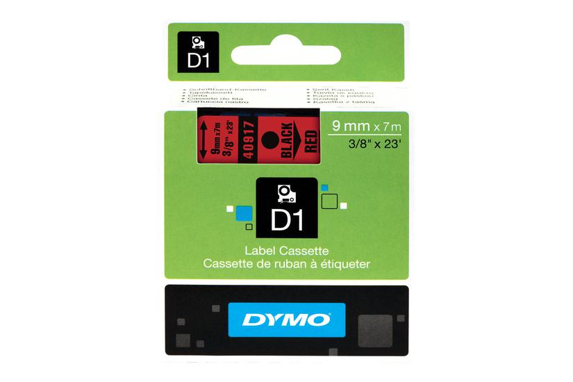 Dymo D1 - Tape - Skinnende - 1 Kassette(r) - Rulle (0,9 Cm X 7 M)