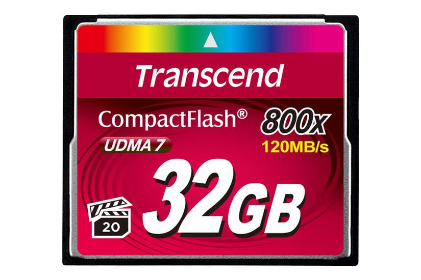 Transcend - Flashhukommelseskort - 32 Gb - Compactflash