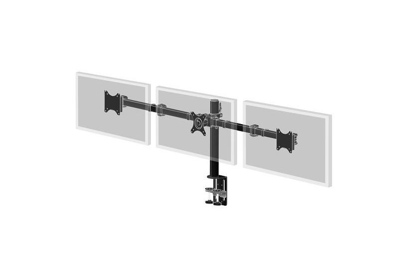 Iiyama Ds1003c-b1 Stativ - Justerbar Arm - For 3 Skærme - Sort