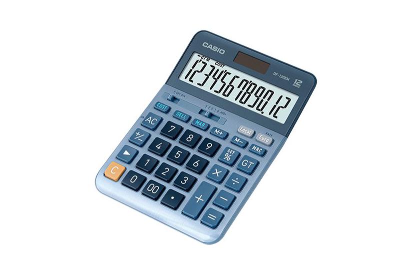 Casio Df-120em - Skrivebords-regnemaskine