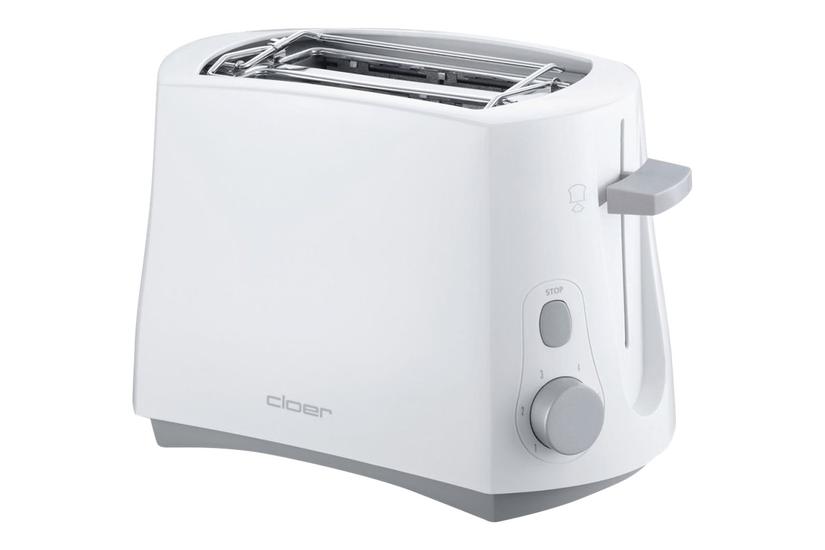 Cloer 331 - Brødrister - Hvid