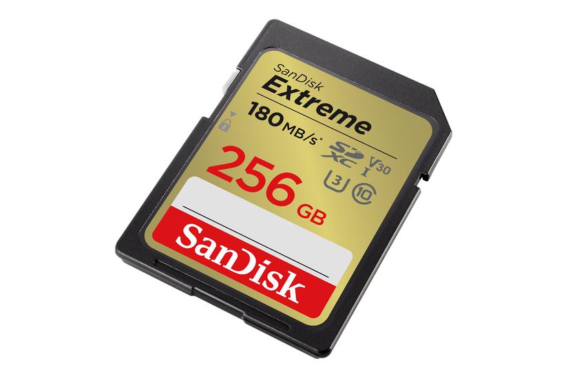 Sandisk Extreme - Flashhukommelseskort - 256 Gb - Sdhc Uhs-i