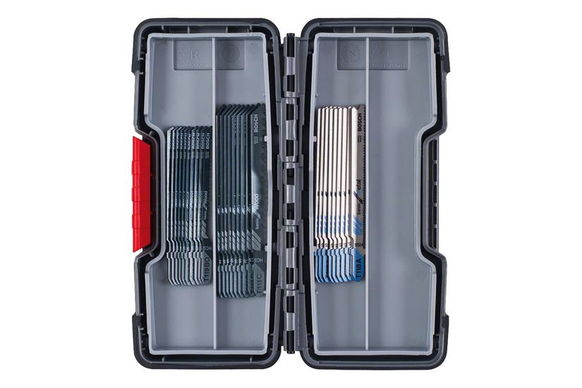 Bosch Basic For Wood And Metal Tough Box - Savklingesæt - For Træ, Metal - 30 Stykker