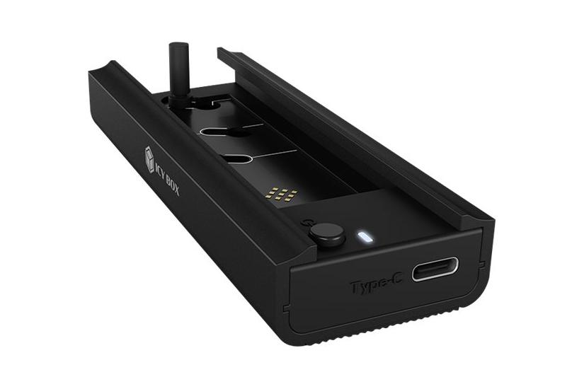 Icy Box Ib-180mc-c31 - Lagringspakning - Sata 6gb/s / Pcie 3.0 X2 (nvme) - Usb 3.2 (gen 2), Usb-c 3.2 (gen 2)