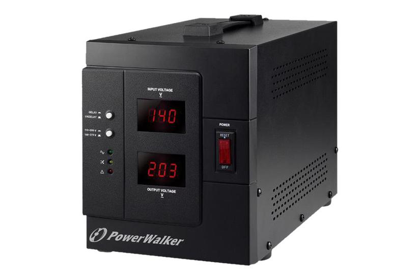 Powerwalker Avr 3000/siv - Automatisk Strømregulator - 2400 Watt - 3000 Va