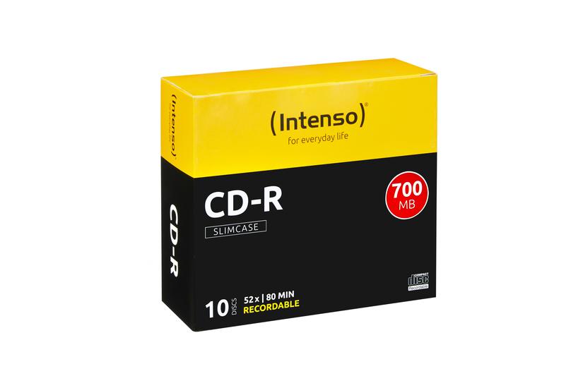 Intenso - Cd-r X 10 - 700 Mb - Lagringsmedie