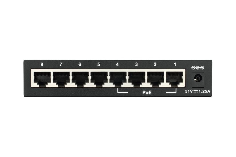 D-link Des 1008pa - Switch - 8 Porte - Ikke Administreret