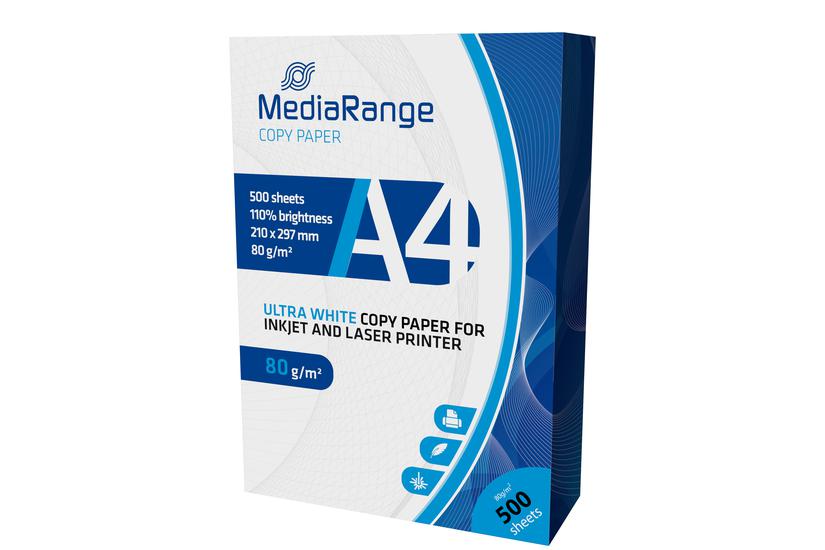 Mediarange - Almindeligt Papir - 500 Ark - A4 - 80 G/m²