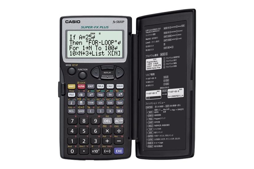 Casio Fx-5800p - Videnskabelig Regnemaskine