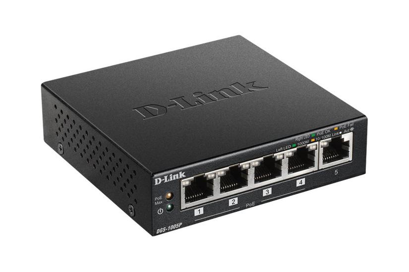 D-link Dgs 1005p - Switch - 5 Porte