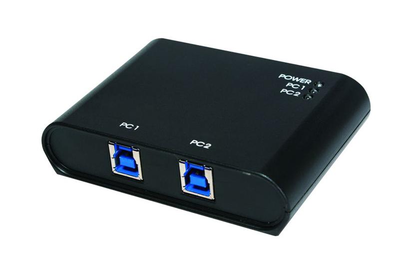 Logilink Usb 3.0 Sharing Switch - Usb Sharing Switch Til Periferiudstyr - 2 Porte