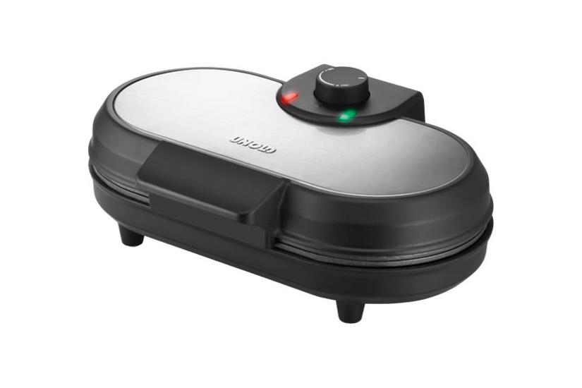 Unold 48165 American - Pandekagepande - Børstet Rustfrit Stål/sort