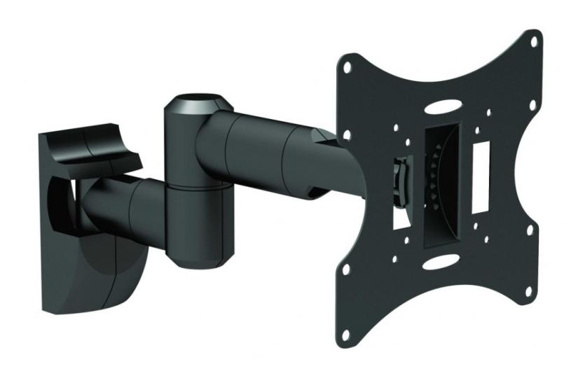 Reflecta Flexo 40-300b Monteringssæt - For Fladt Panel - Sort