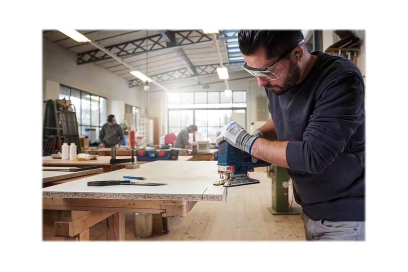 Bosch Clean For Wood T 101 Ao - Stiksavsklinge - For Krydsfiner, Blødtræ, Laminerede Paneler, Ikke-slibende Træmaterialer - 3 Stykker