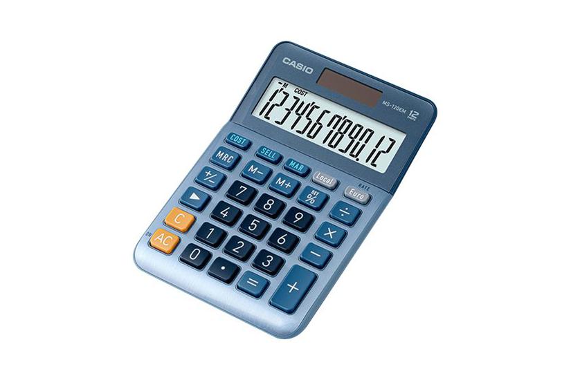 Casio Ms-120em - Skrivebords-regnemaskine