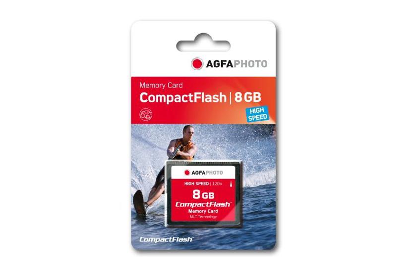 Agfaphoto - Flashhukommelseskort - 8 Gb - Compactflash