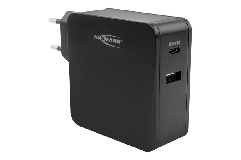 Ansmann 254pd Strømforsyningsadapter - Usb, 24 Pin Usb-c - 60 Watt