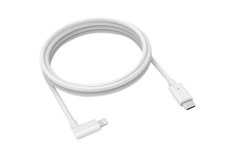 Compulocks 6ft Usb-c Male To 90 Degree Lightning Charging Cable Right Angle - Lightning-kabel - 1.83 M