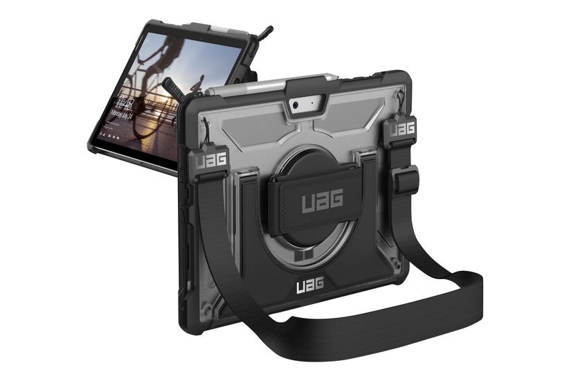 Uag Case For Microsoft Surface Go 3/go 2/go [10.5-inch] W/ Handstrap - Plasma Ice - Bagsidecover Til Tablet