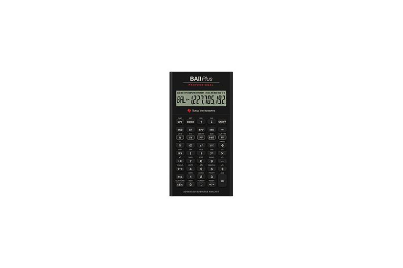 Texas Instruments Baii Plus Professional - Finansiel Regnemaskine