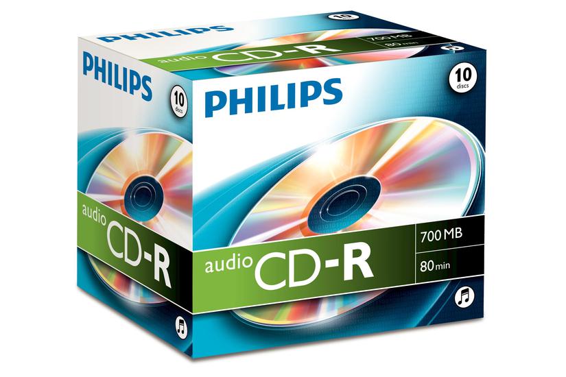 Philips - Cd-r X 10 - 700 Mb - Lagringsmedie