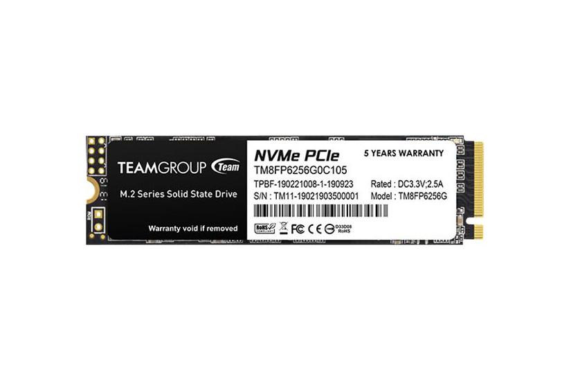Team Group Mp33 - 256 Gb - Ssd - Pci Express 3.0 X4 (nvme) - M.2 Card