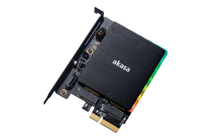 Akasa Ak-pccm2p-03 - Lagringskontrol - M.2 Card / Sata 6gb/s - Pcie
