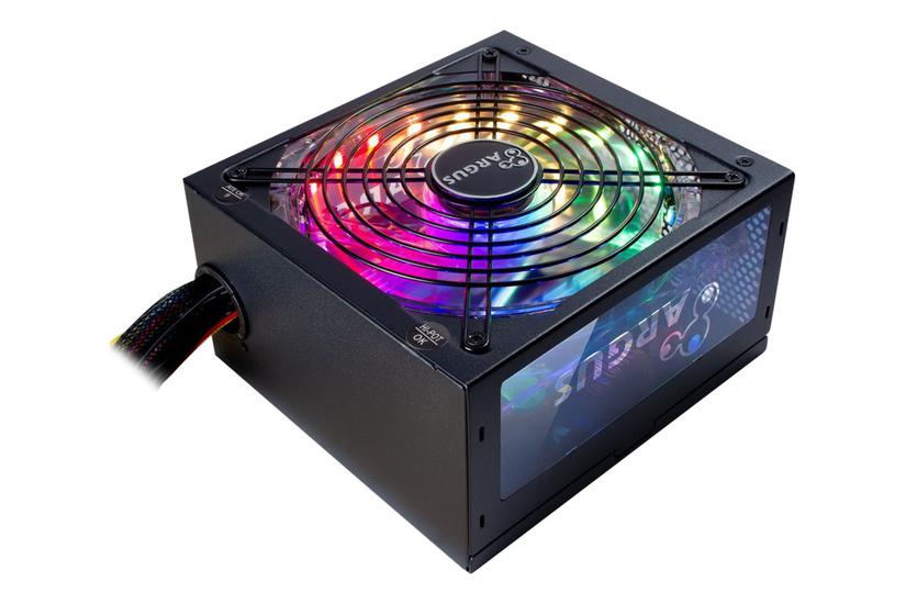 Argus Rgb-500w Ii Strømforsyning - 500w 80 Plus Bronze - Atx12v 2.3 - Sort