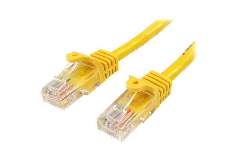 Startech.com 10m Yellow Cat5e / Cat 5 Snagless Ethernet Patch Cable 10 M - Patchkabel - 10 M - Gul