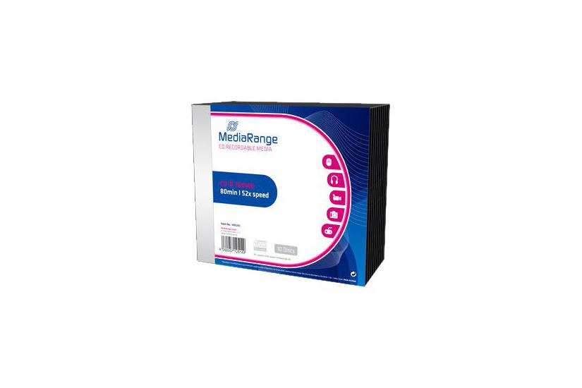 Mediarange - Cd-r X 10 - 700 Mb - Lagringsmedie