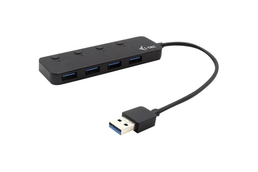 I-tec Usb 3.0 Metal Hub 4 Port With Individual On/off Switches - Hub - 4 Porte