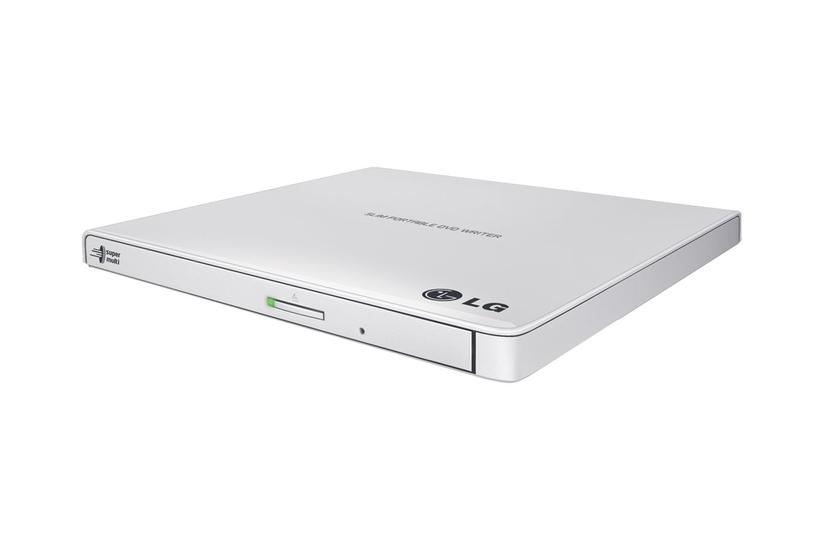 Hitachi - Lg Gp57ew40 Slim Portable Ekstern Dvd-brænder - Usb 2.0
