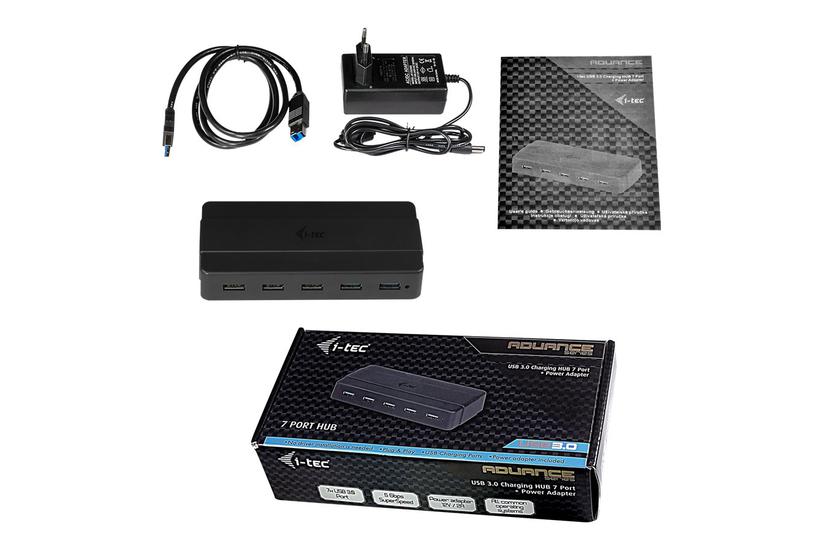 I-tec Usb 3.0 Charging Hub - Hub - 7 Porte