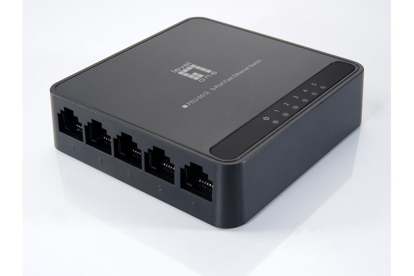 Levelone Feu-0512 - Switch - 5 Porte - Ikke Administreret