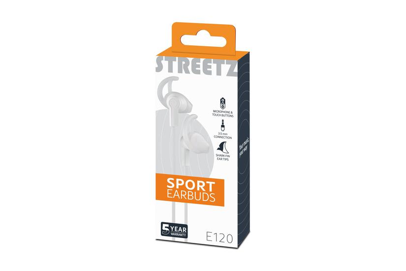Streetz Hl-w101 - øreproptelefoner Med Mik.