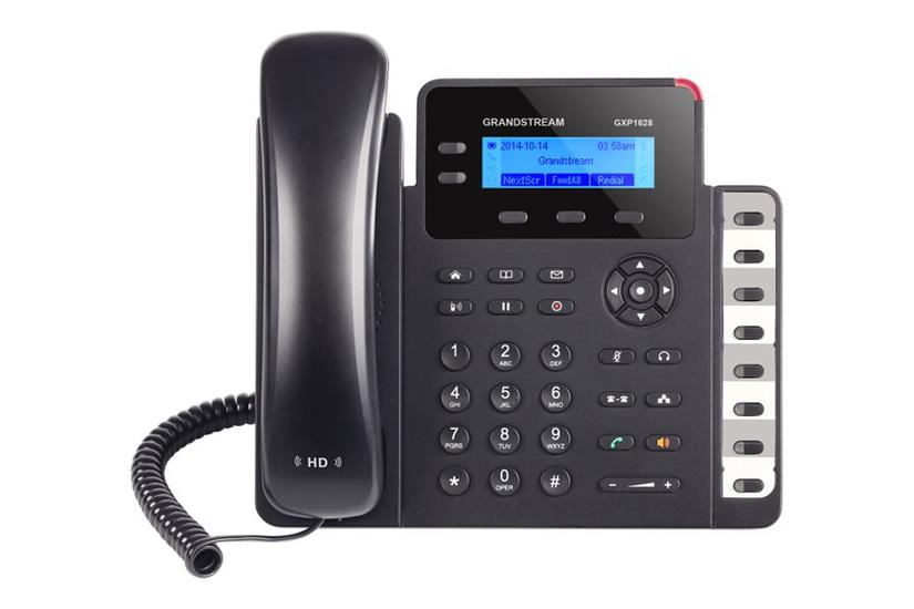 Grandstream Gxp1628 - Voip-telefon - 3-vejs Opkaldskapacitet
