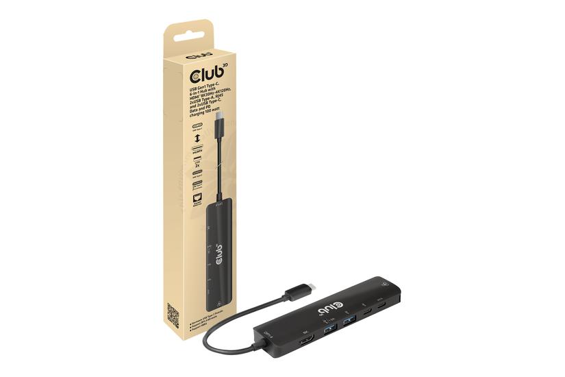 Club 3d - Dockingstation - Usb-c 3.1 Gen 1 - Hdmi - 1gbe