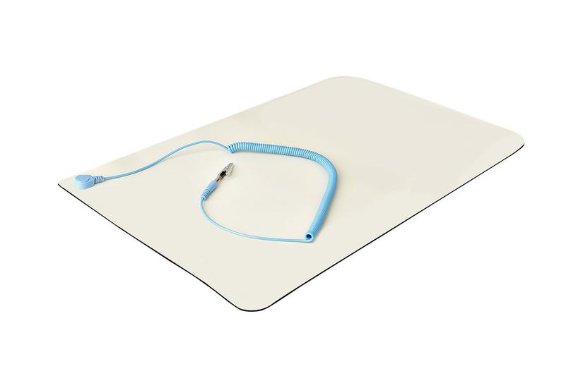 Startech.com 11x18in Anti Static Mat, Esd Mat For Electronics Repair, Anti Static Desk Mat W/detachable Grounding Wire, Ansi/esd S 4.1 Compliant, Flexible Thermoplastic Work Mat/pad - Suitable For Tables (sm-anti-static-mat) - Antistatisk Underlag - Aftag