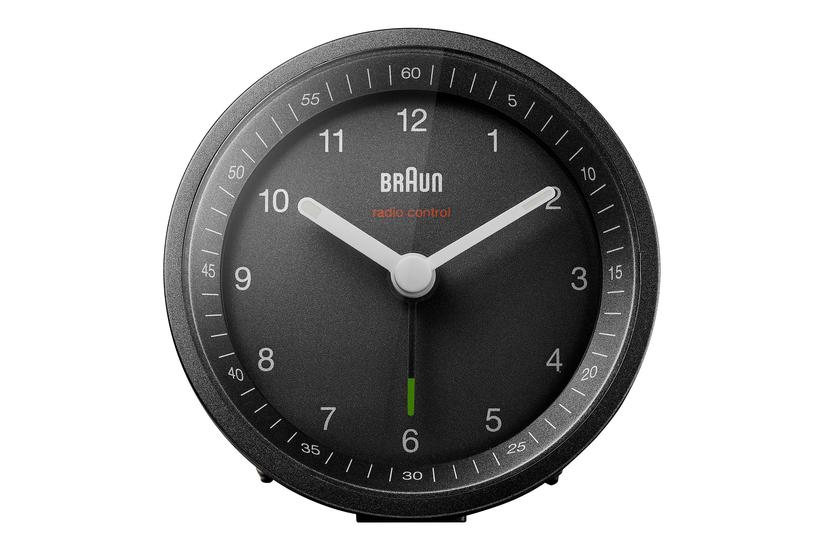 Braun Bc07 - Alarmur - Rund - Kvarts - Desktop - Sort