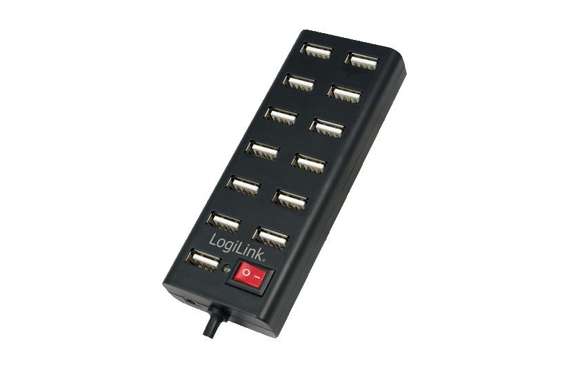 Logilink Usb 2.0 Hub 13-port With On/off Switch - Hub - 13 Porte