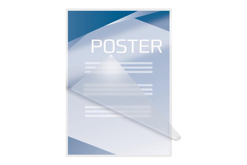 Gbc Heatseal Document Pouch - 100-pakke - Blank - 303 X 426 Mm - Laminerings Poser