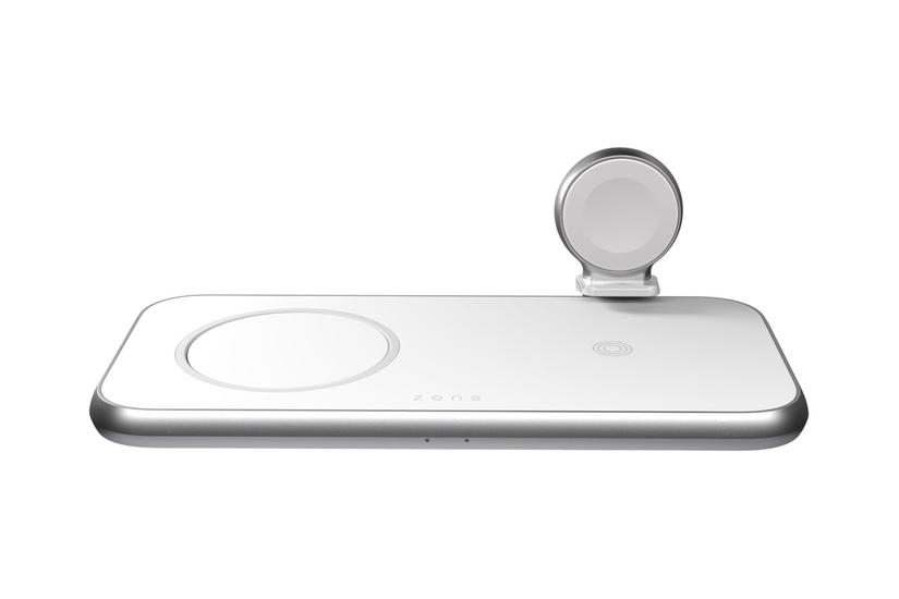 Zens Aluminium Series Trådløs Opladningspude - + Ac-strømadapter - Usb