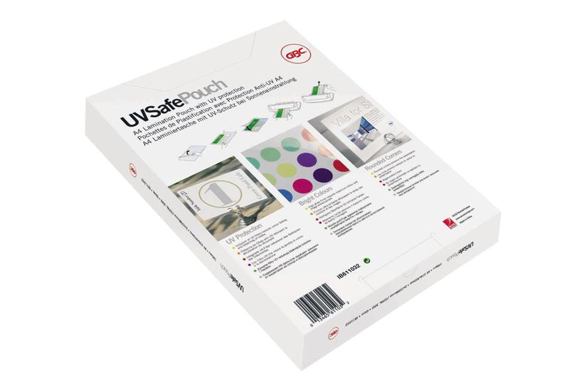 Gbc Uv Safe Laminating Pouch - 100-pakke - Blank - A4 - Laminerings Poser