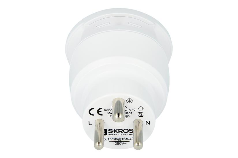 Skross Combo World To Denmark - Stikadapter