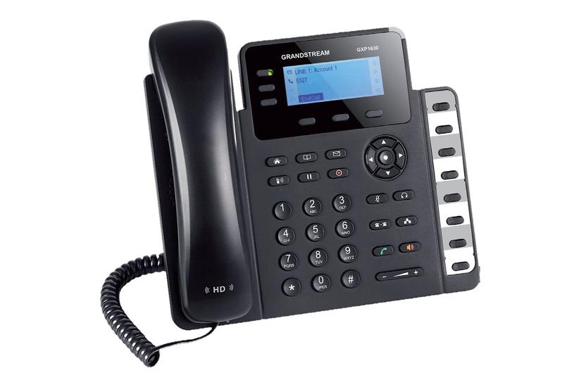 Grandstream Gxp1630 - Voip-telefon - 4-vejs Opkaldskapacitet